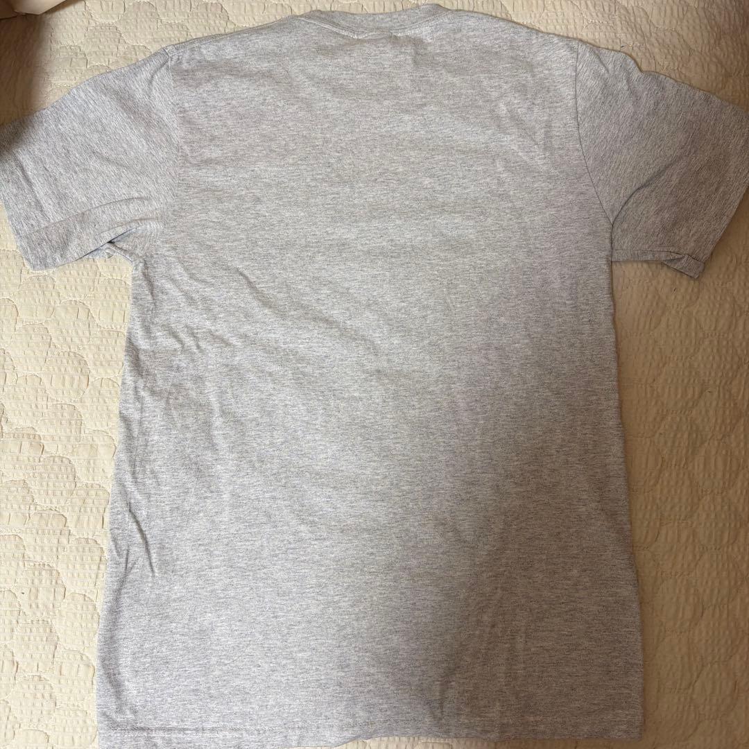 Supreme グラフィックプリント立ちバック Tシャツ S グレー