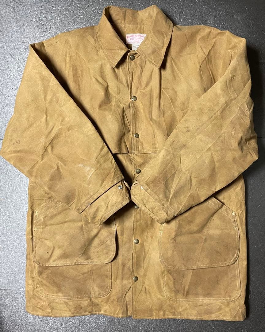 FILSON ワックスコットン ロング丈 ハンティングジャケット XL