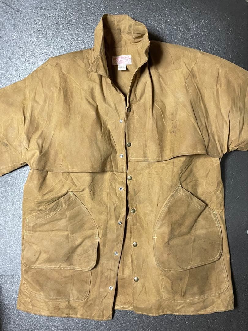 FILSON ワックスコットン ロング丈 ハンティングジャケット XL
