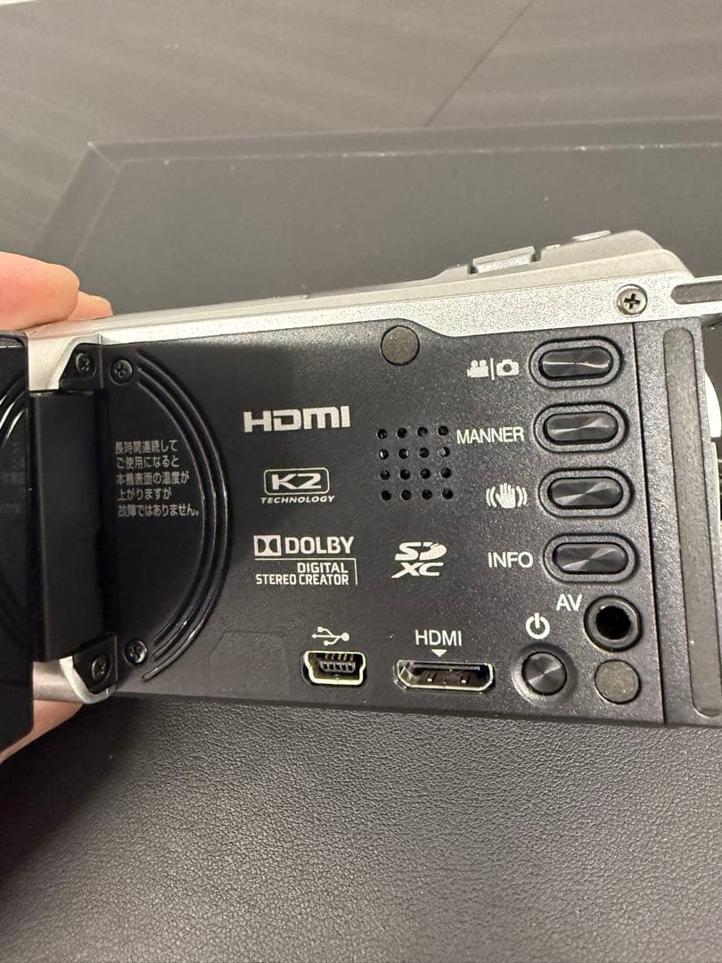 ★未使用級★ JVC Everio GZ-E380 フルHDビデオカメラ♪