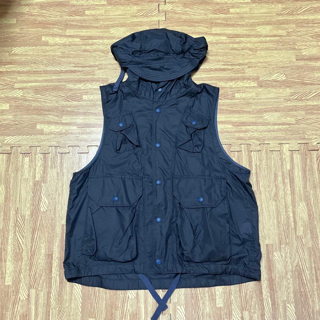 美品 Engineered Garments フードベスト S ミリタリー