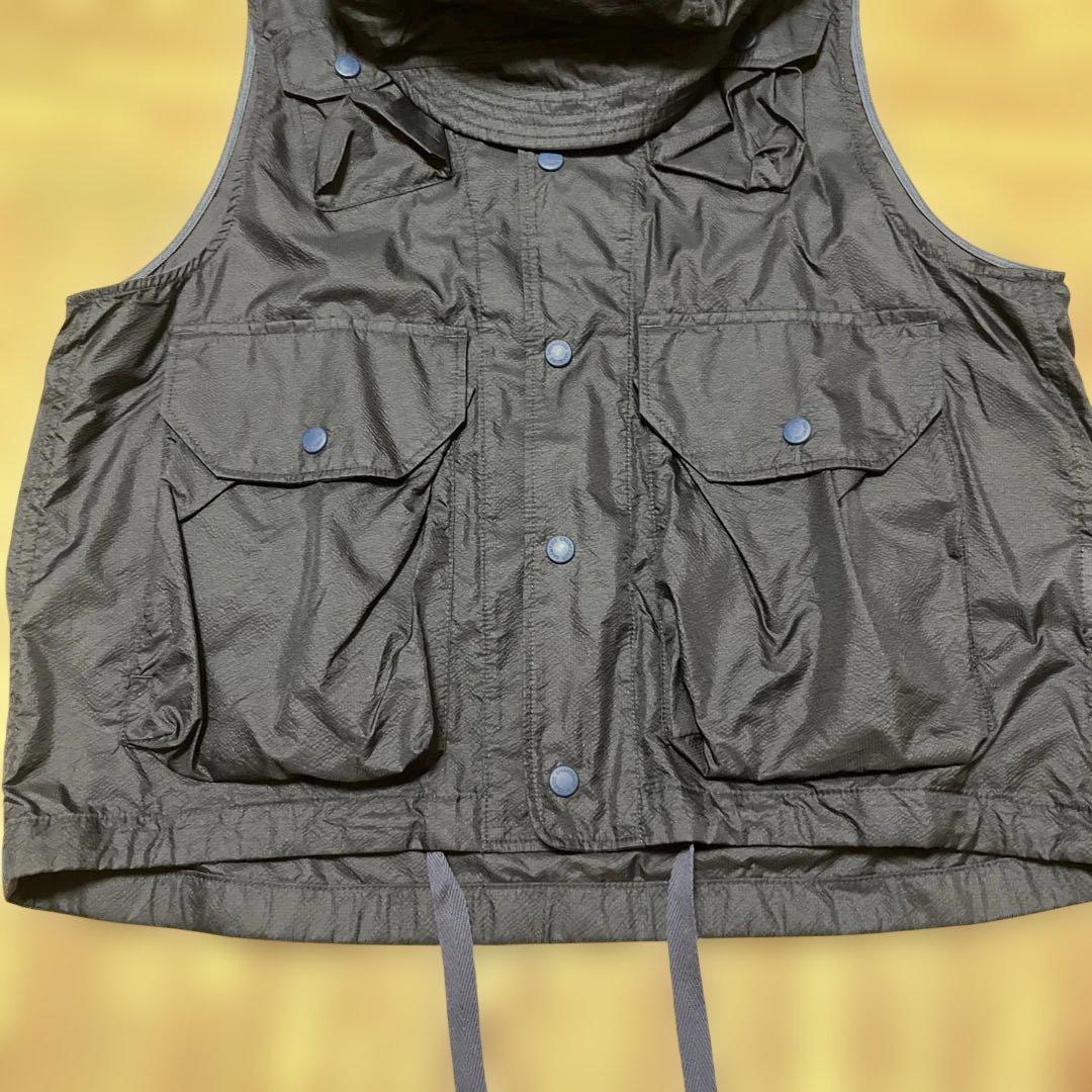 美品 Engineered Garments フードベスト S ミリタリー