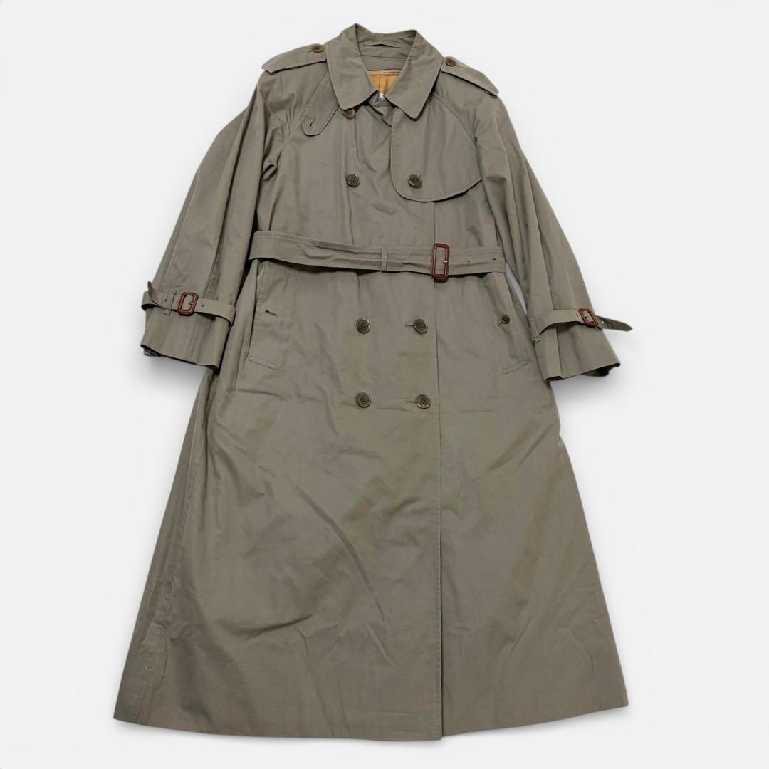 【美品 着丈120】バーバリーズ ロング トレンチコート ライナー ノバチェック