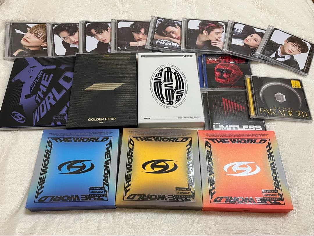 ateez アチズ　アルバム　まとめ売り　トレカ付き