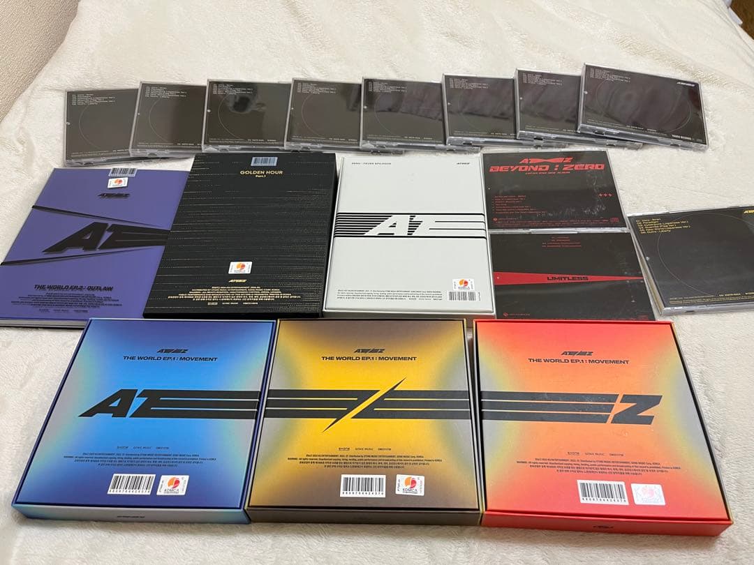 ateez アチズ　アルバム　まとめ売り　トレカ付き