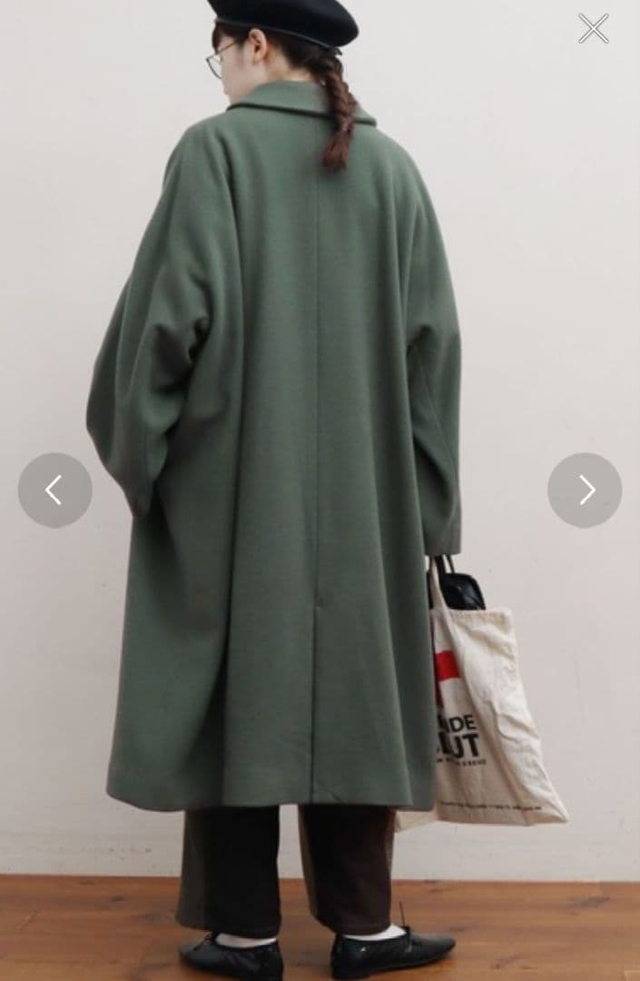 fig London◆エアリアルパイル Phebe CO グリーン