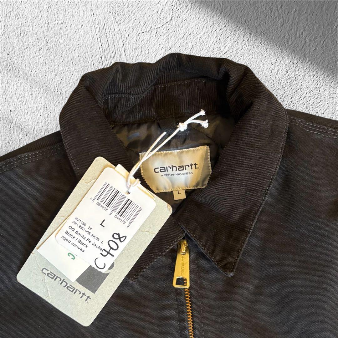 ⚠️【極美品】⚠️Carhartt WIP OG サンタフェジャケット　ブラック　L