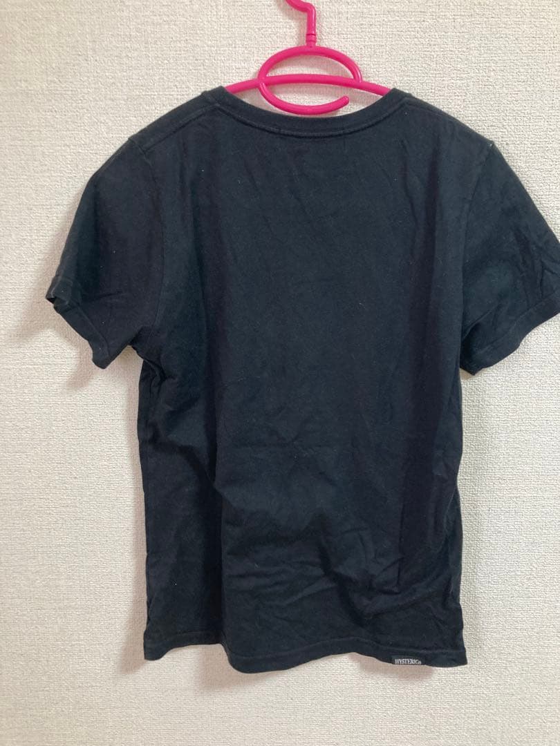 HYSTERIC GLAMOUR バイカーTシャツ ブラック