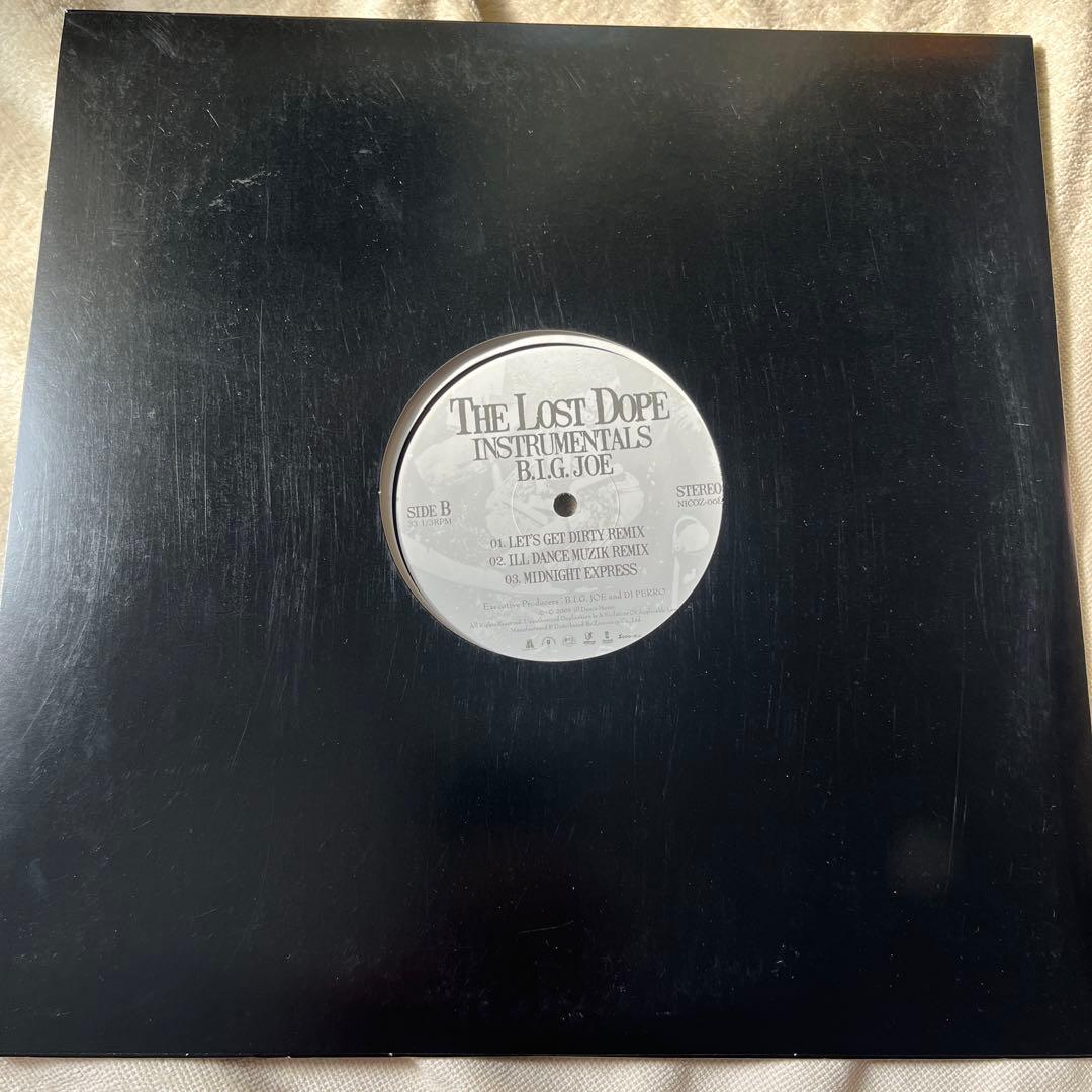 未使用 2LP B.I.G.JOE/THE LOST  INSTレコード