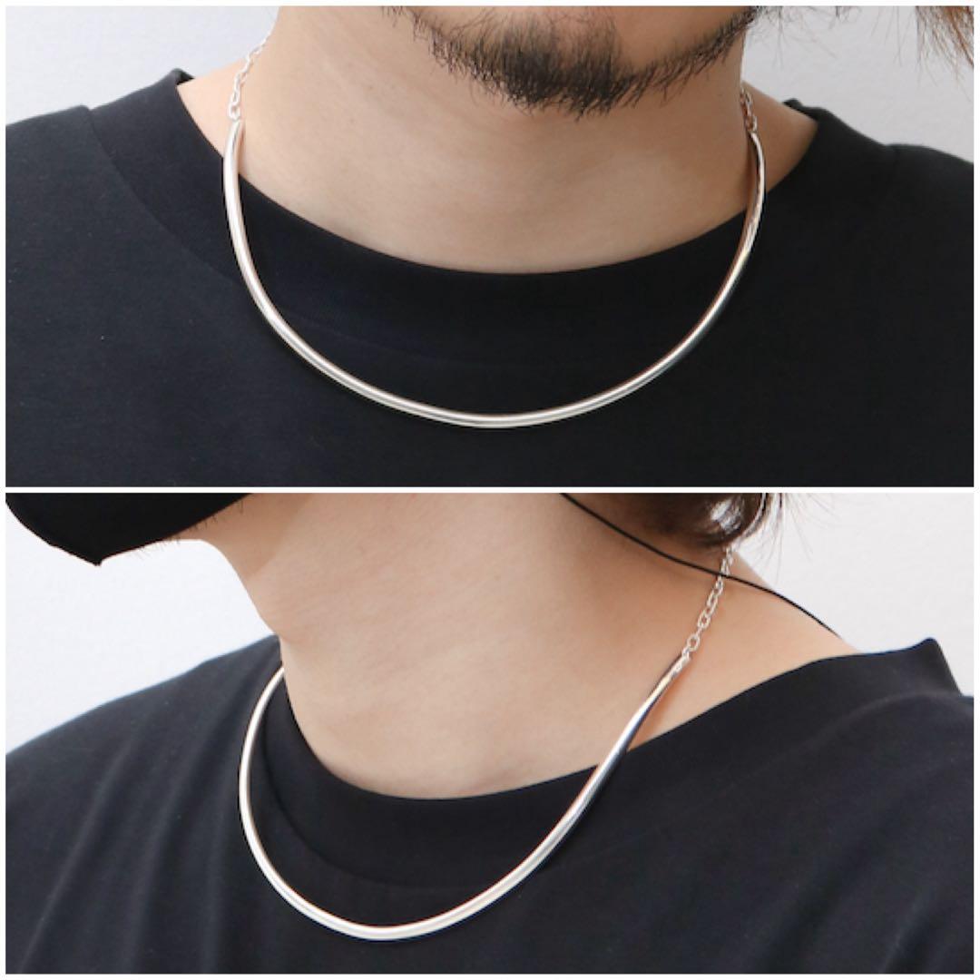 【箱付き】MB ハイエンドシルバーチョーカー シルバー925 美品