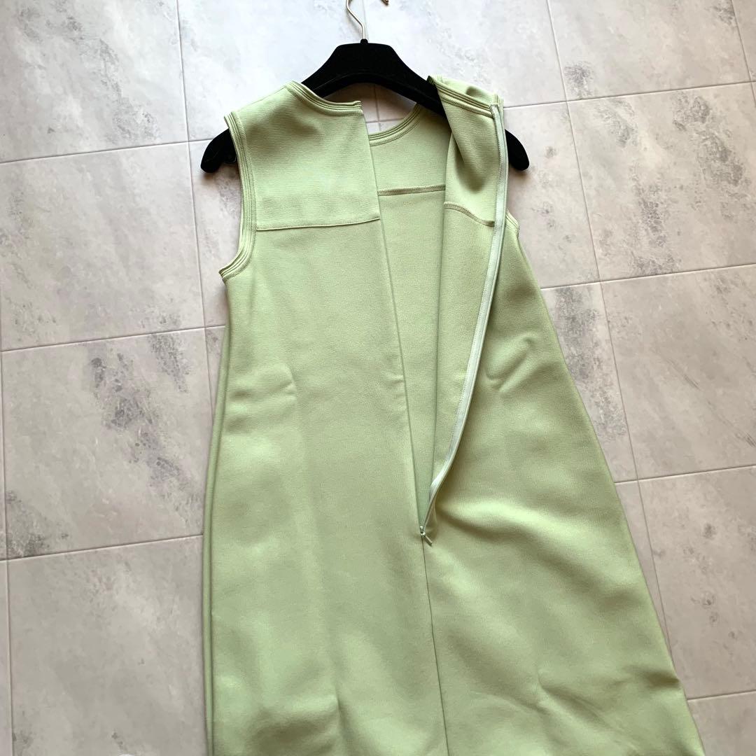 美品♡22SS フォクシー Freesia ニットドレス ワンピース マスカット