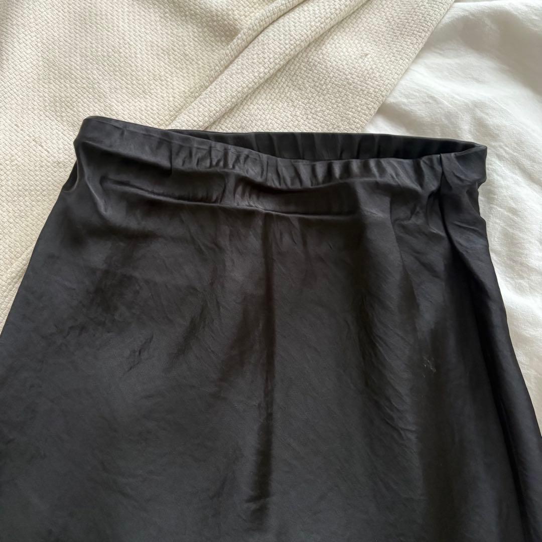 スカート ENOF ace long skirt black M