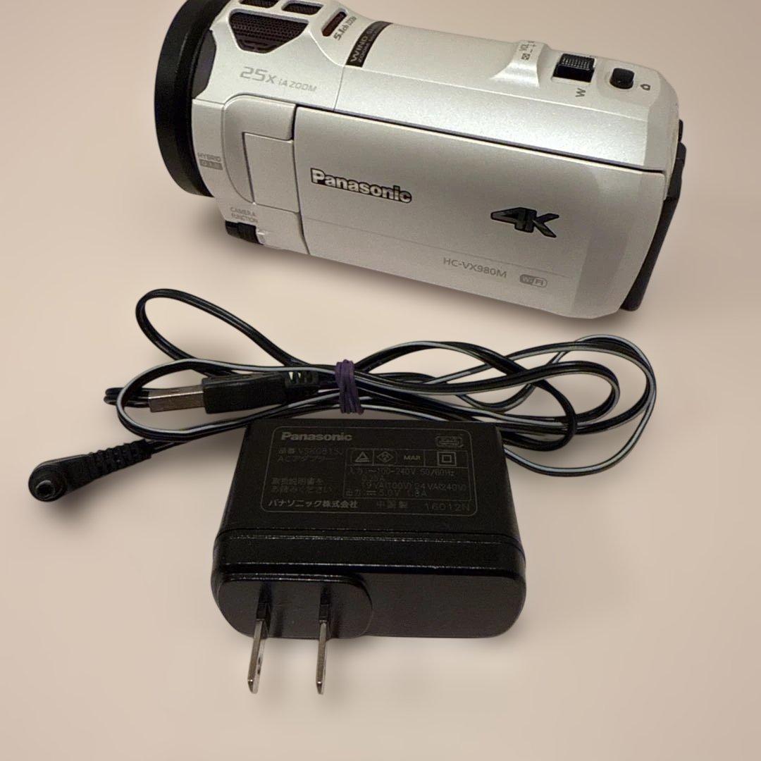 Panasonic HC-VX980M 4Kビデオカメラ