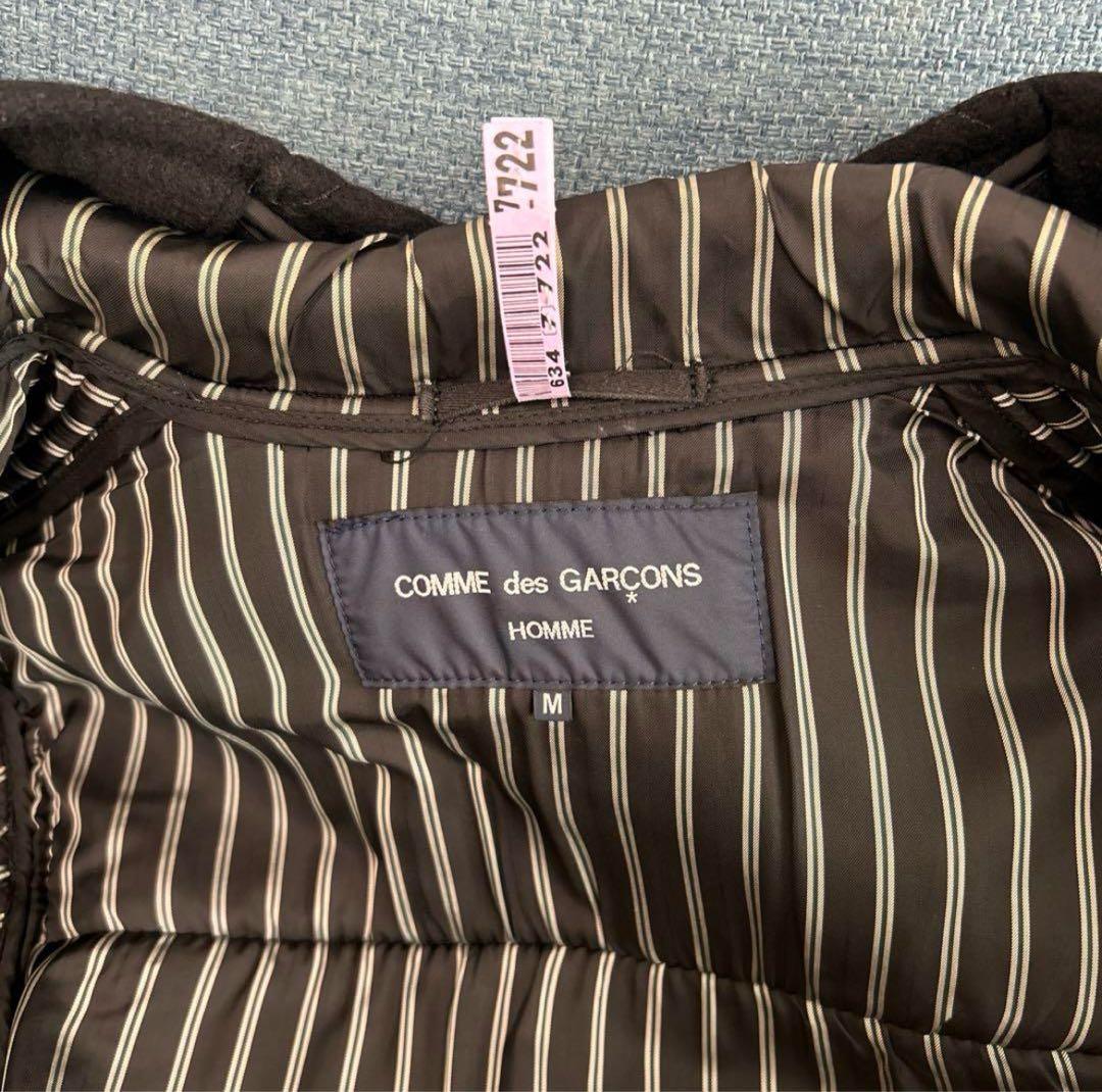 COMME des GARÇONS HOMME ブラック ダッフルコート M