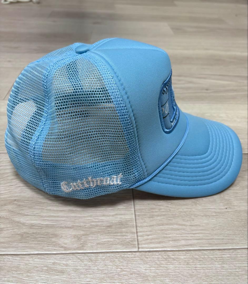 CUTTHROAT メッシュキャップ【水色】