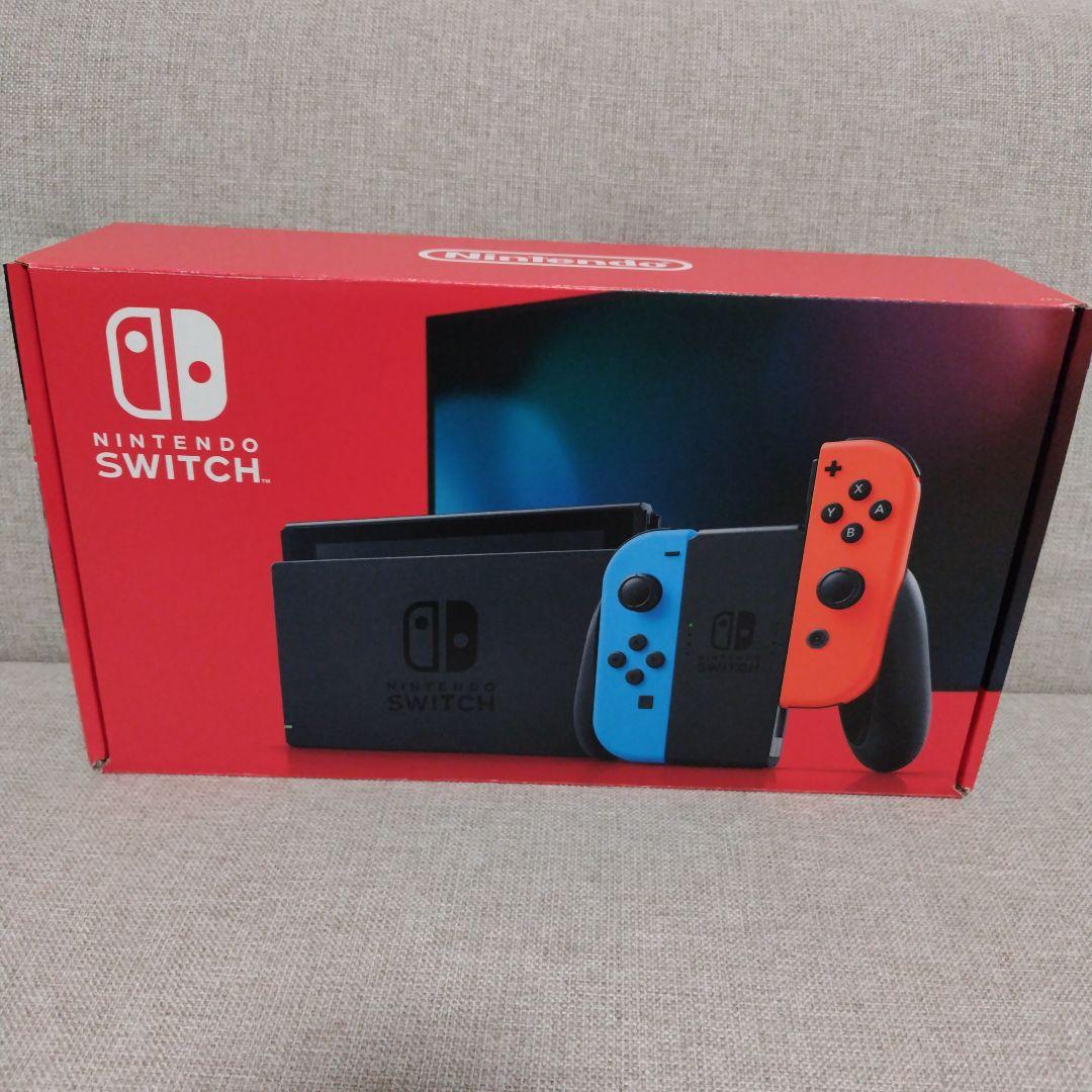 Nintendo Switch ネオンブルー/ネオンレッド 本体 箱付き 新型