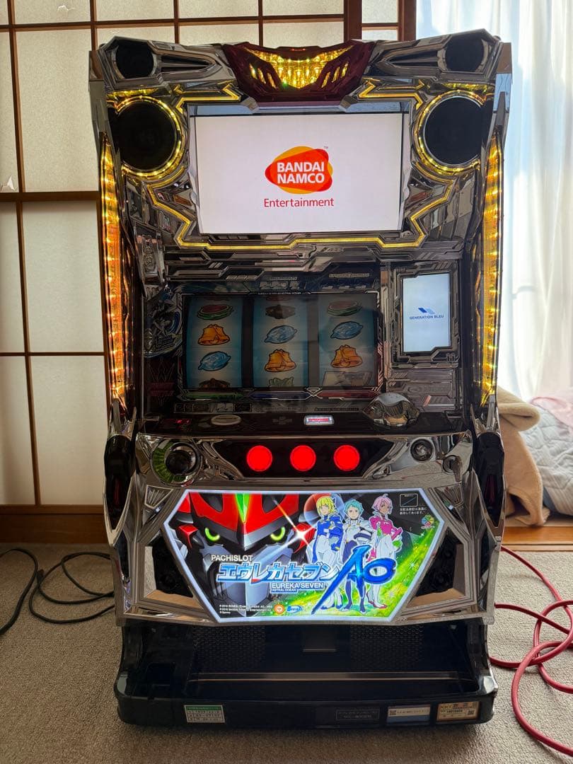【送料無料】パチスロ　エウレカセブンAO 実機　5号機 データカウンターセット