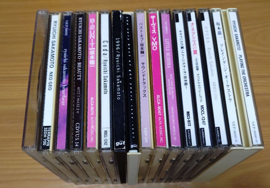 中古品　CDまとめ売り15枚　坂本龍一／YMO