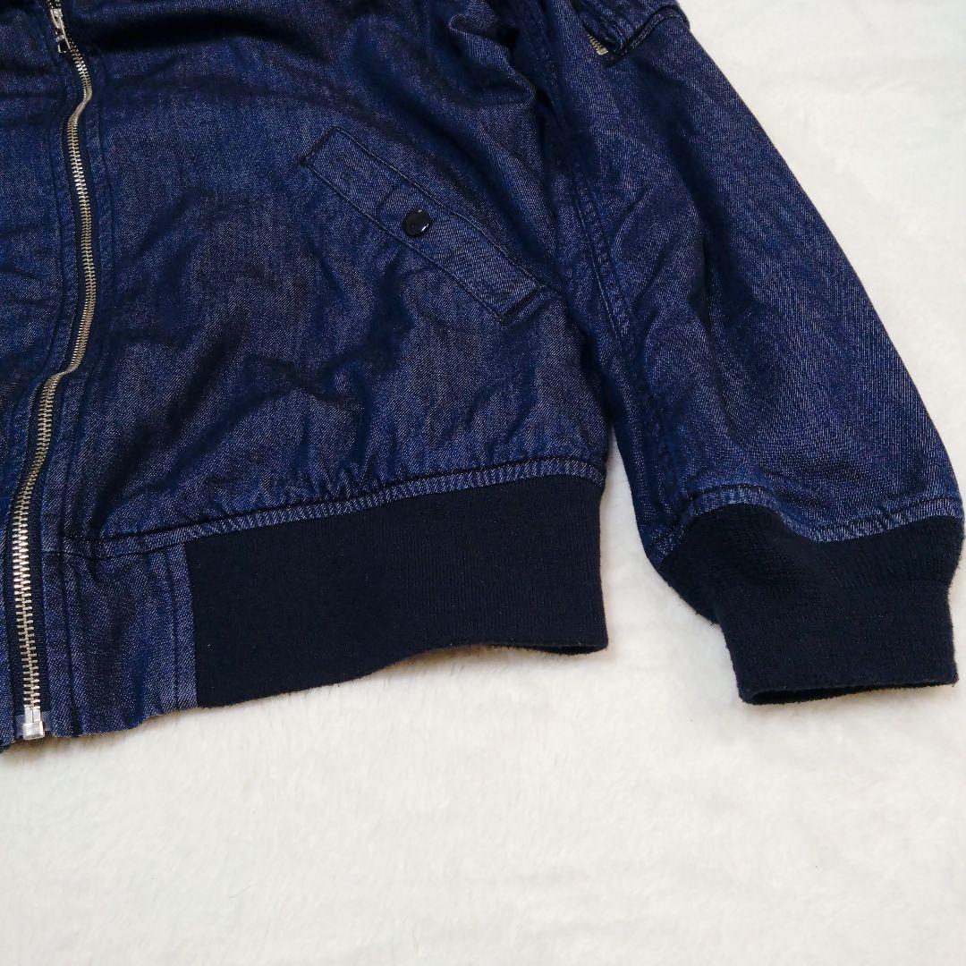 【超美品ビッグサイズ】ALPHA INDUSTRIES カイハラデニム XL