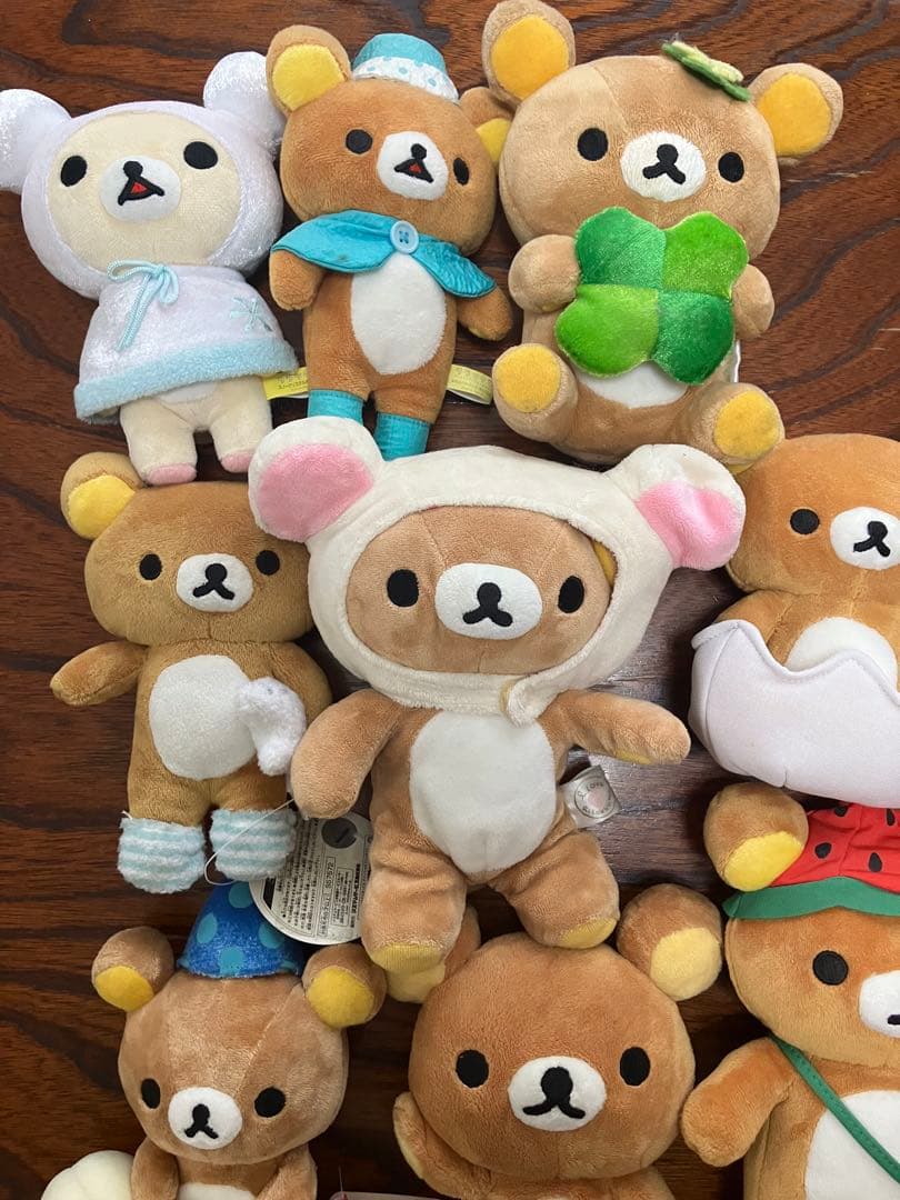リラックマ小型ぬいぐるみ12個セット