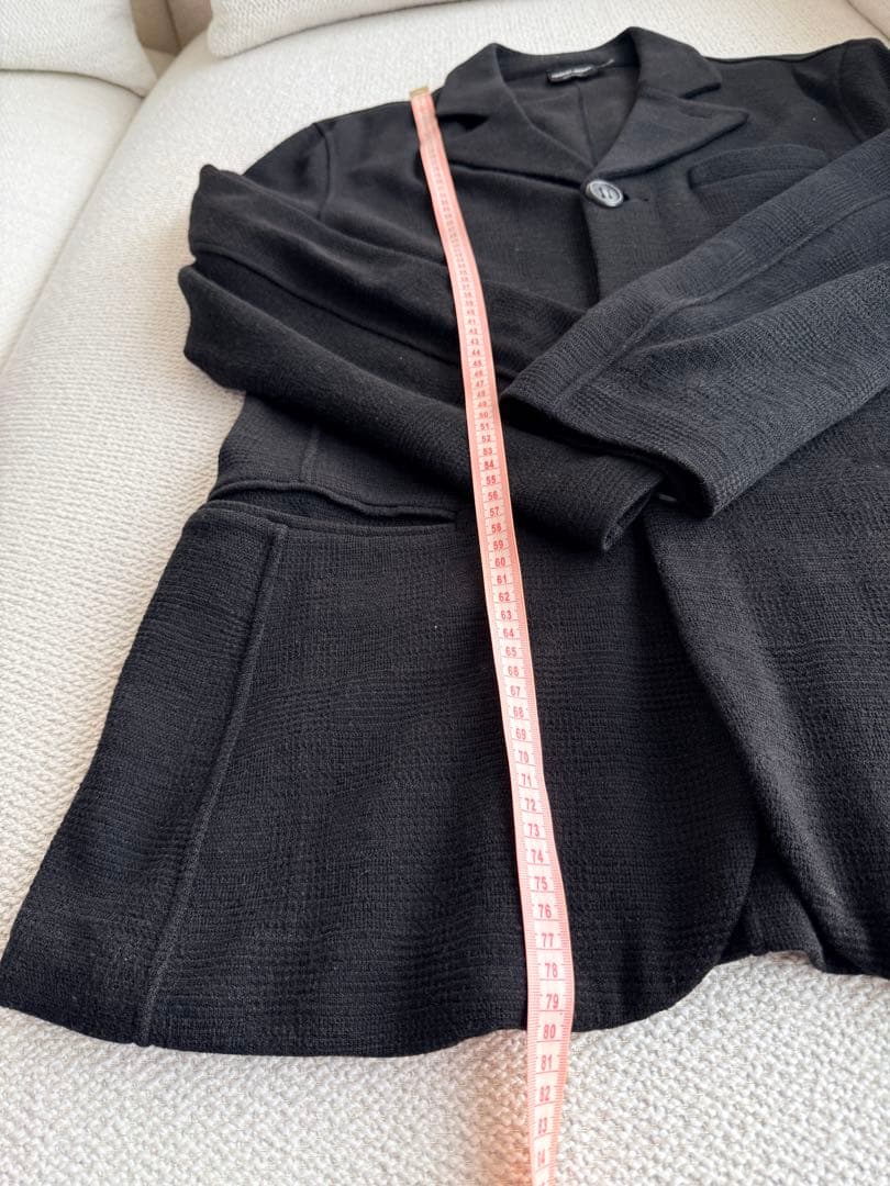 Giorgio Armani 黒いテーラードジャケット54