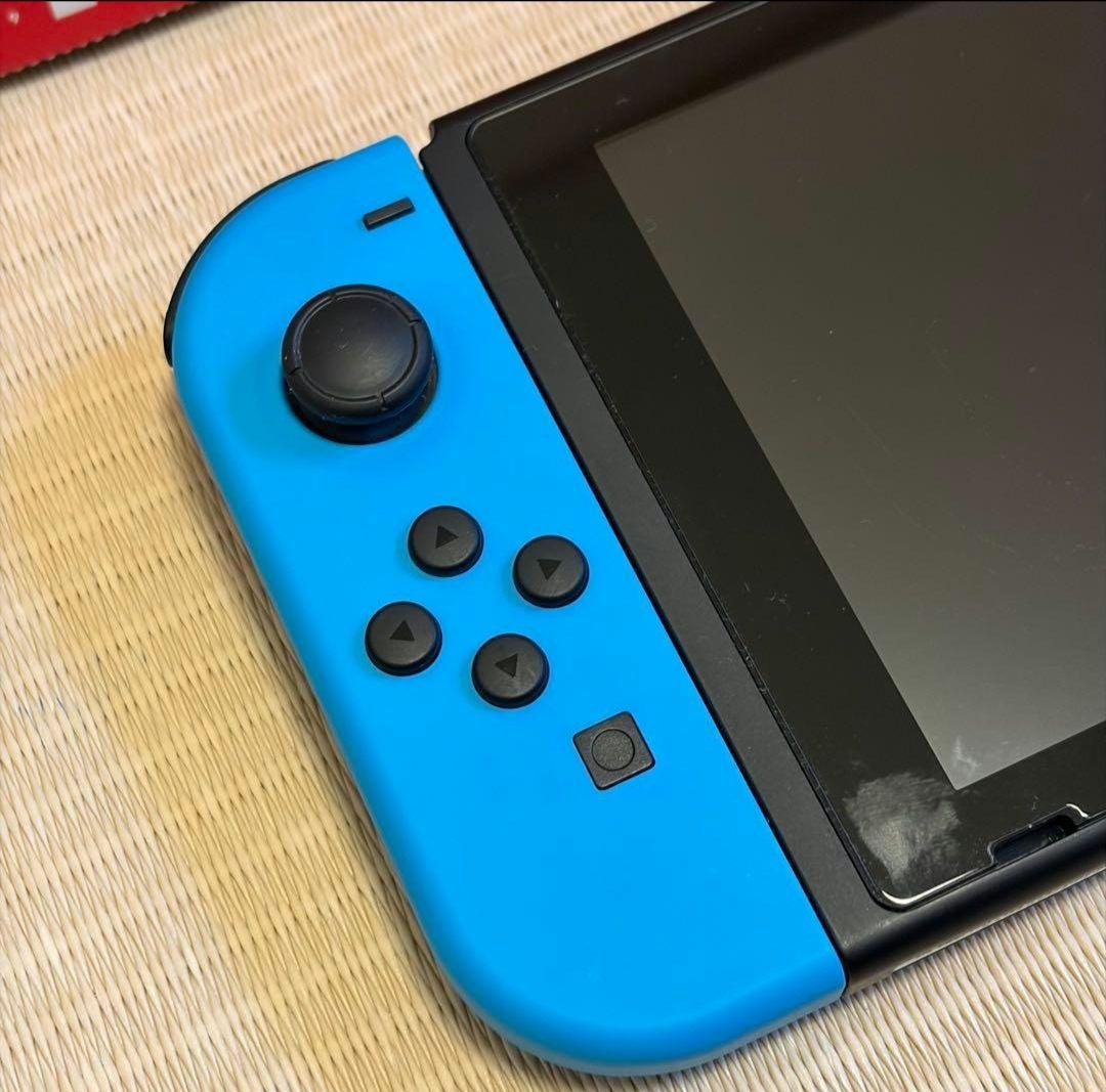 メ*が様 Nintendo Switch 本体 赤/青 付属品付き