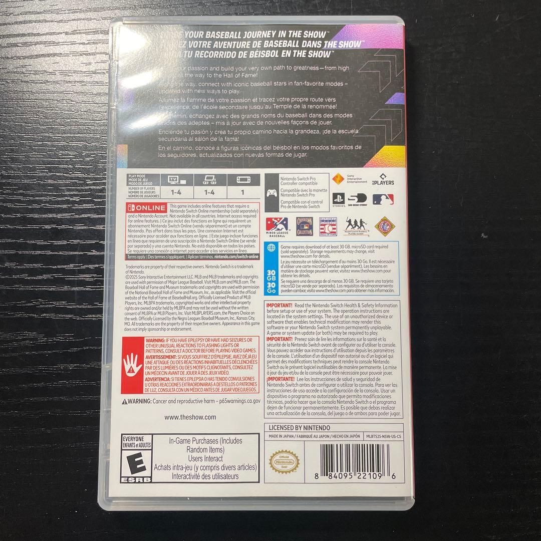 MLB The Show 25 (輸入版:北米) – Switch