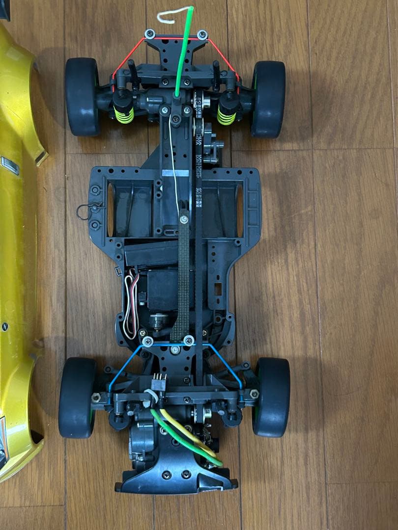 タミヤ/TA-03F PRO/ベルト4WD機能/ボディ日産フェアレディZ、メカ付
