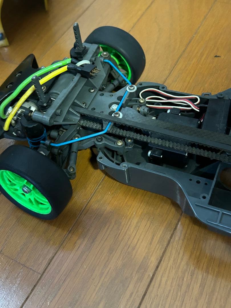 タミヤ/TA-03F PRO/ベルト4WD機能/ボディ日産フェアレディZ、メカ付