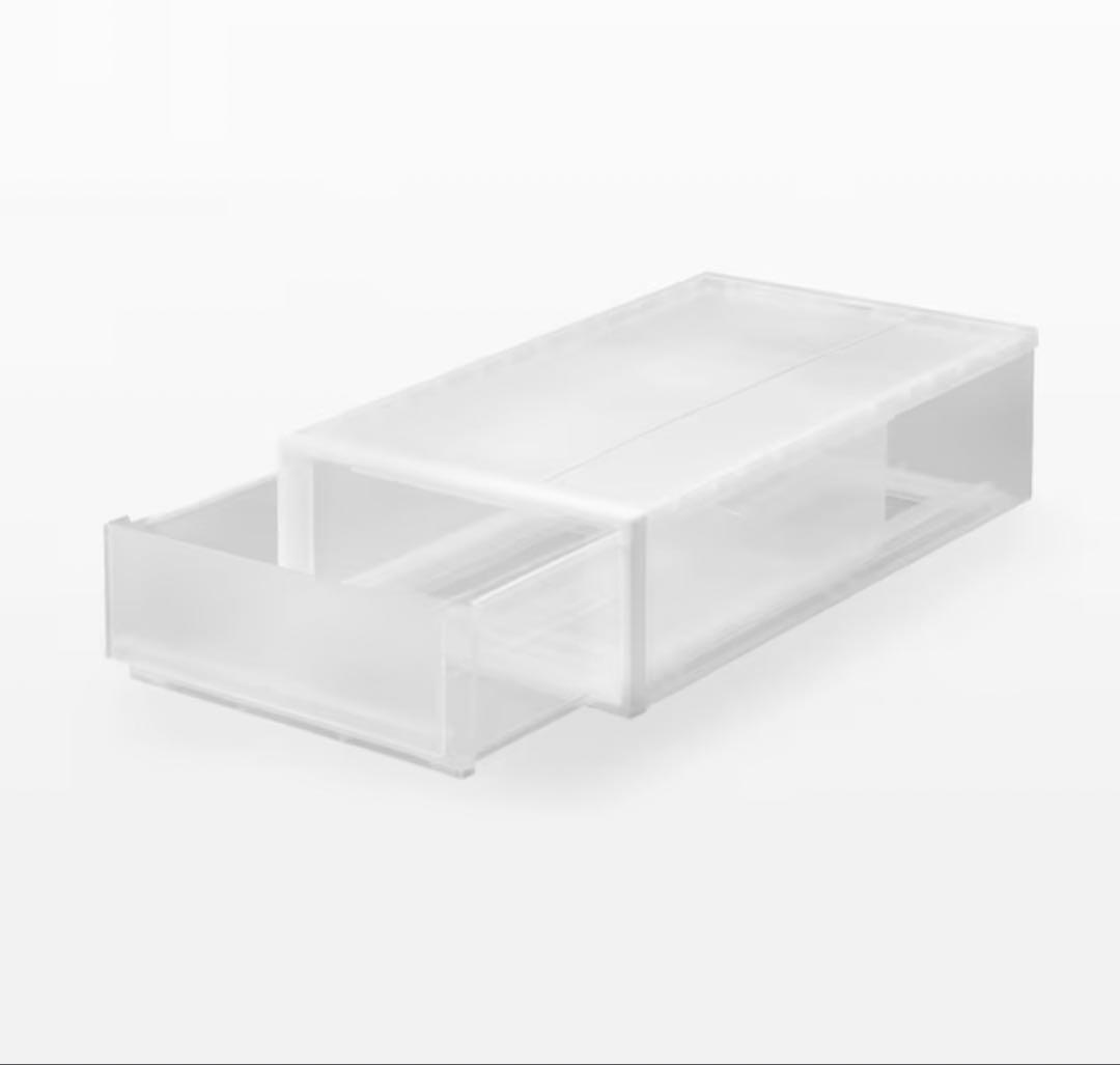 ベ*ィ様 【ほぼ送料】　無印良品　ポリプロピレン　衣装ケース　小2個、中5個