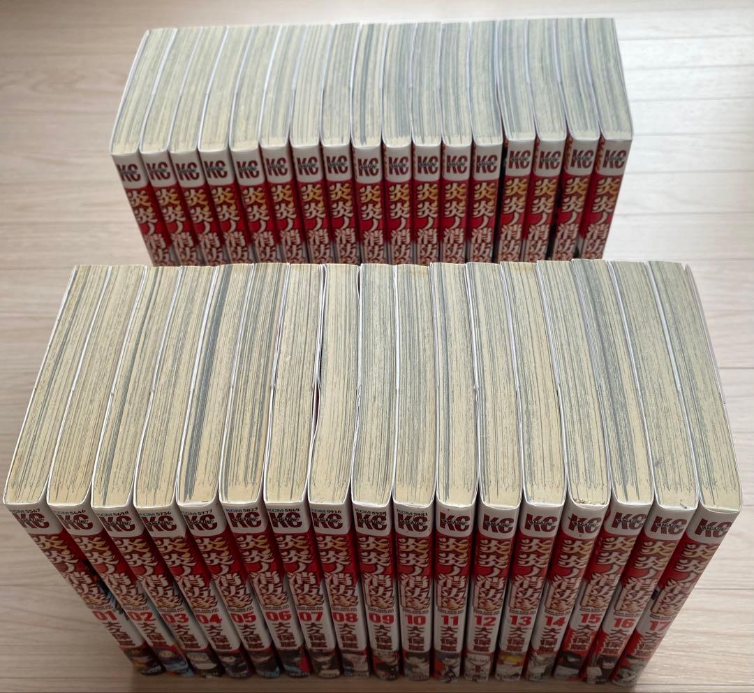 炎炎ノ消防隊全巻(1〜34巻・全初版・帯付き)