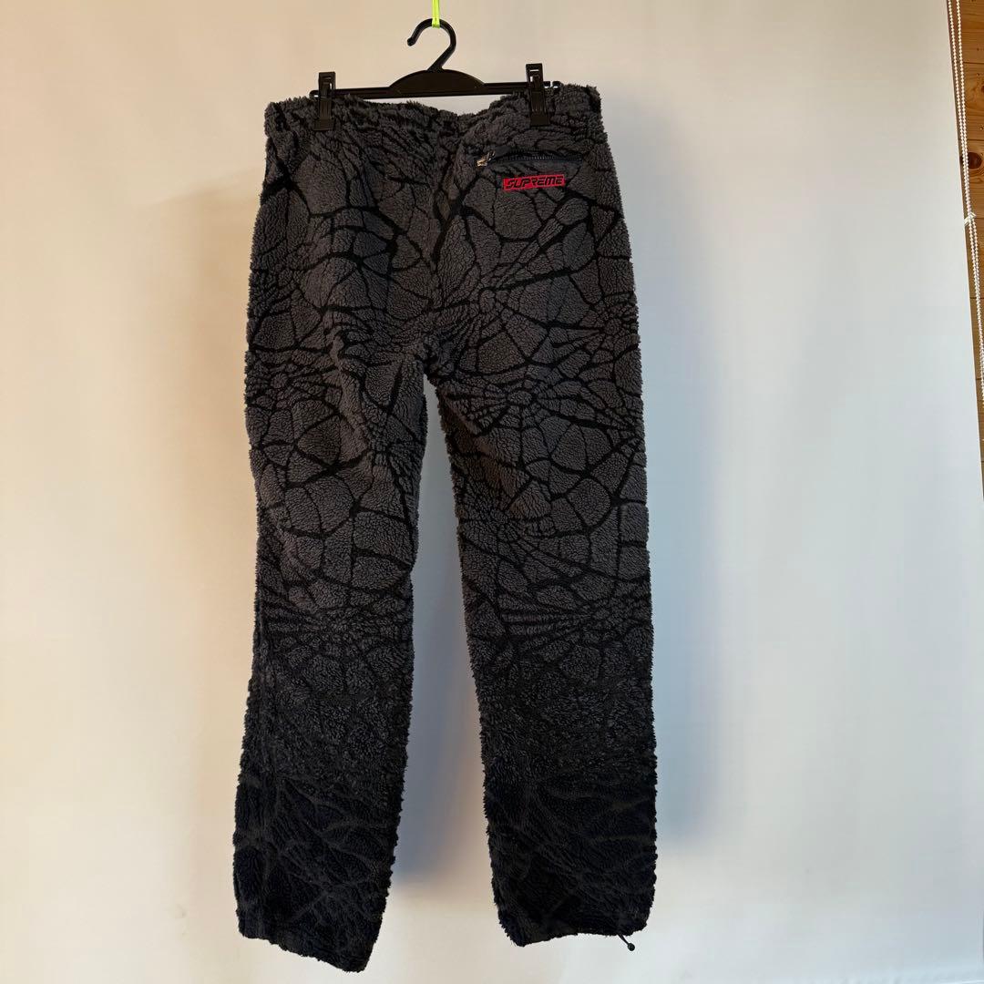supreme spyder フリース　パンツ　サイズM