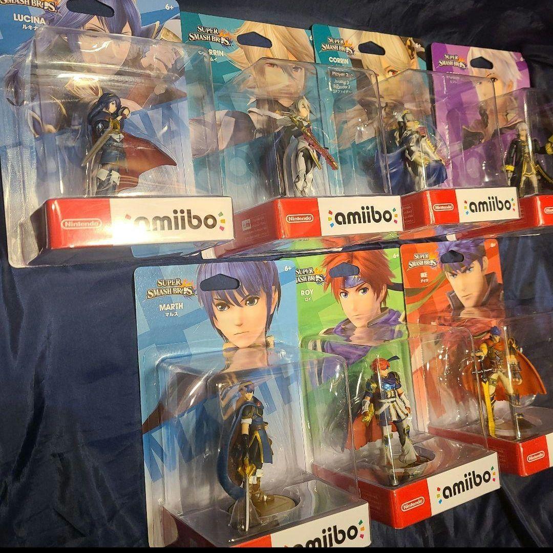 【未開封】amiibo アミーボ セット スマブラ カムイplayer2 他