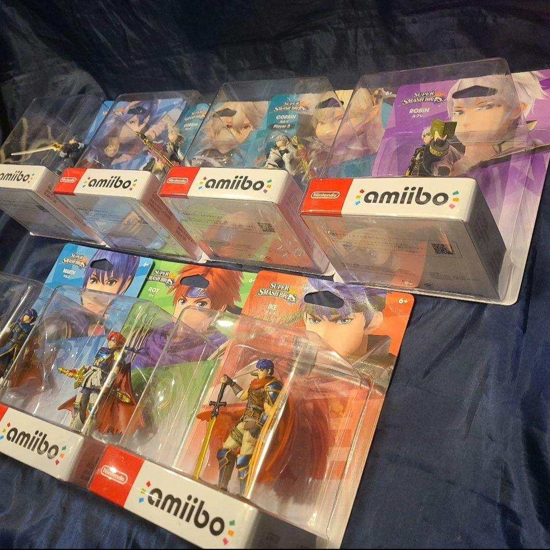 【未開封】amiibo アミーボ セット スマブラ カムイplayer2 他