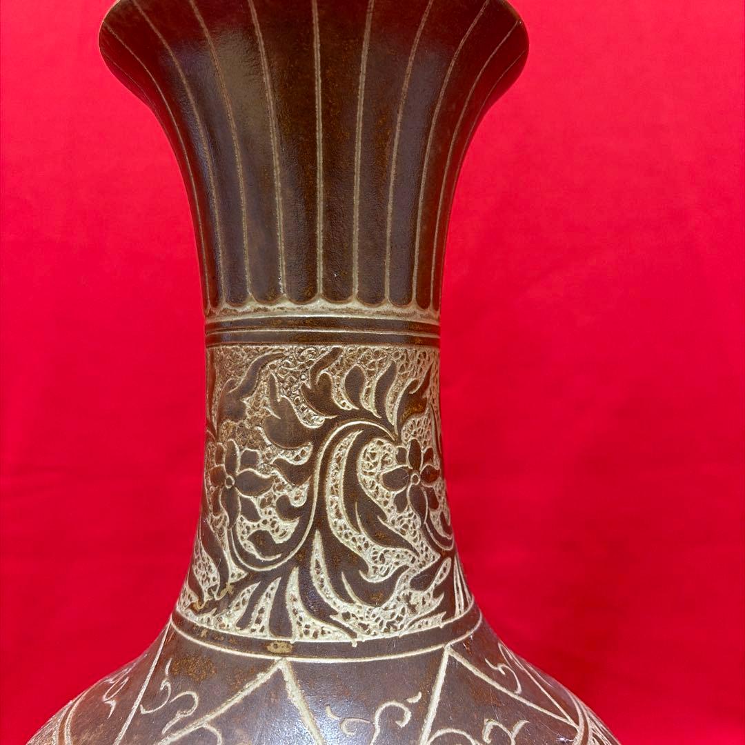 整理品時代旧蔵　朝鮮旧蔵 高麗磁 古高麗 李朝 高麗粉35cm現状品のみ