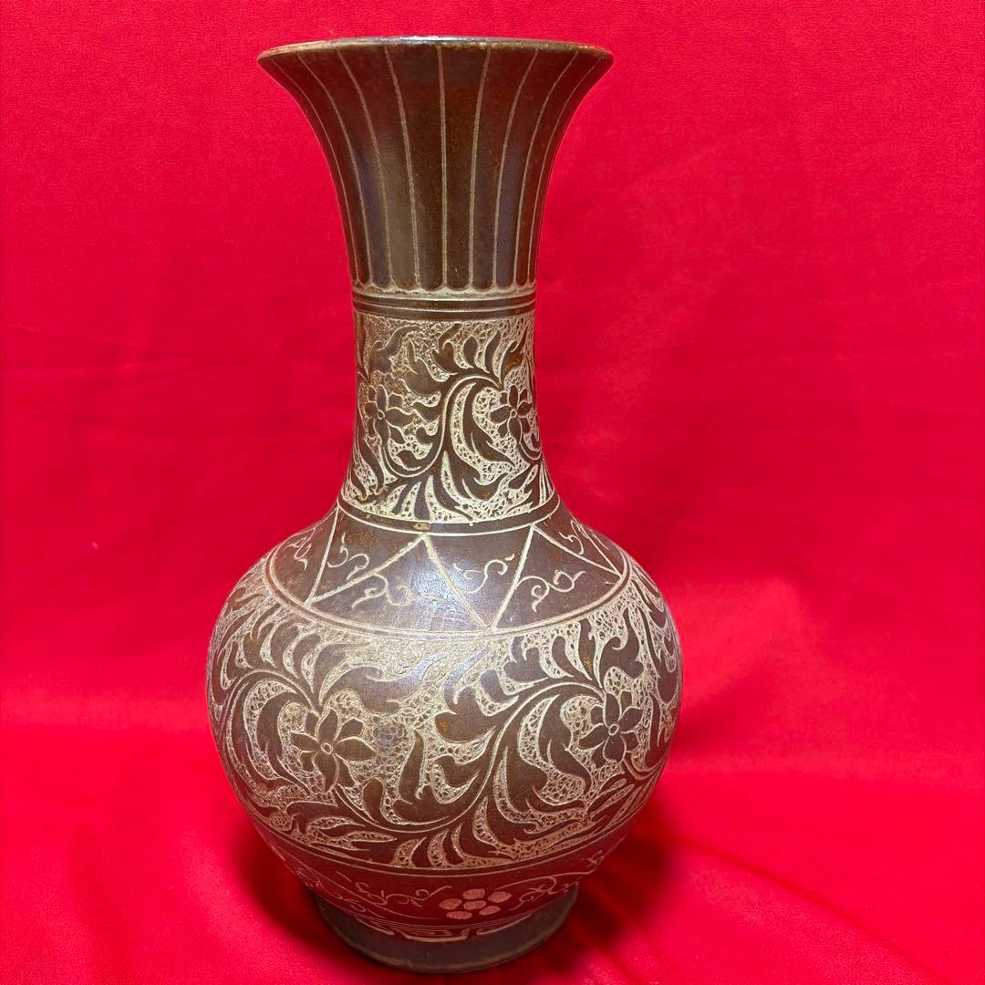 整理品時代旧蔵　朝鮮旧蔵 高麗磁 古高麗 李朝 高麗粉35cm現状品のみ