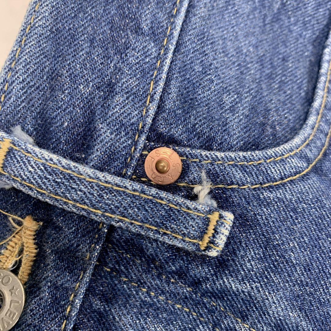 Levi's W701XX デニム W29L32 赤耳 BIGE シンチバック
