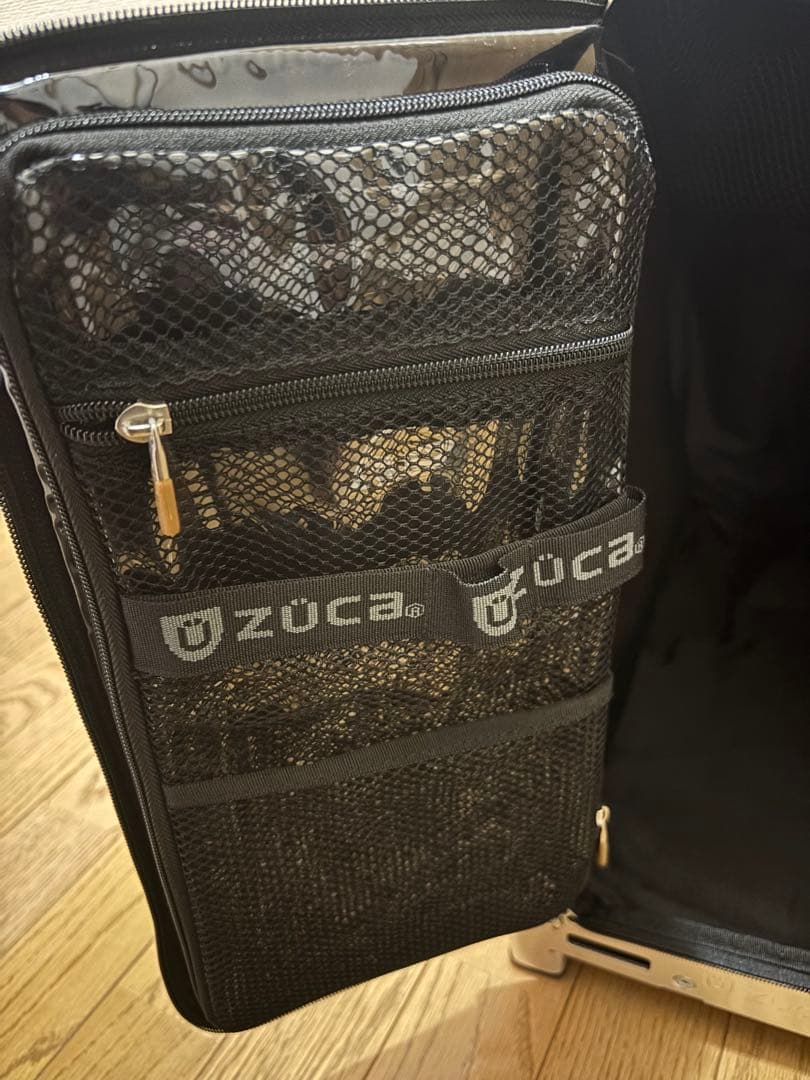 超美品！ZUCA ズーカ プロ トラベル　キャリーケース　 座れるキャリーバッグ