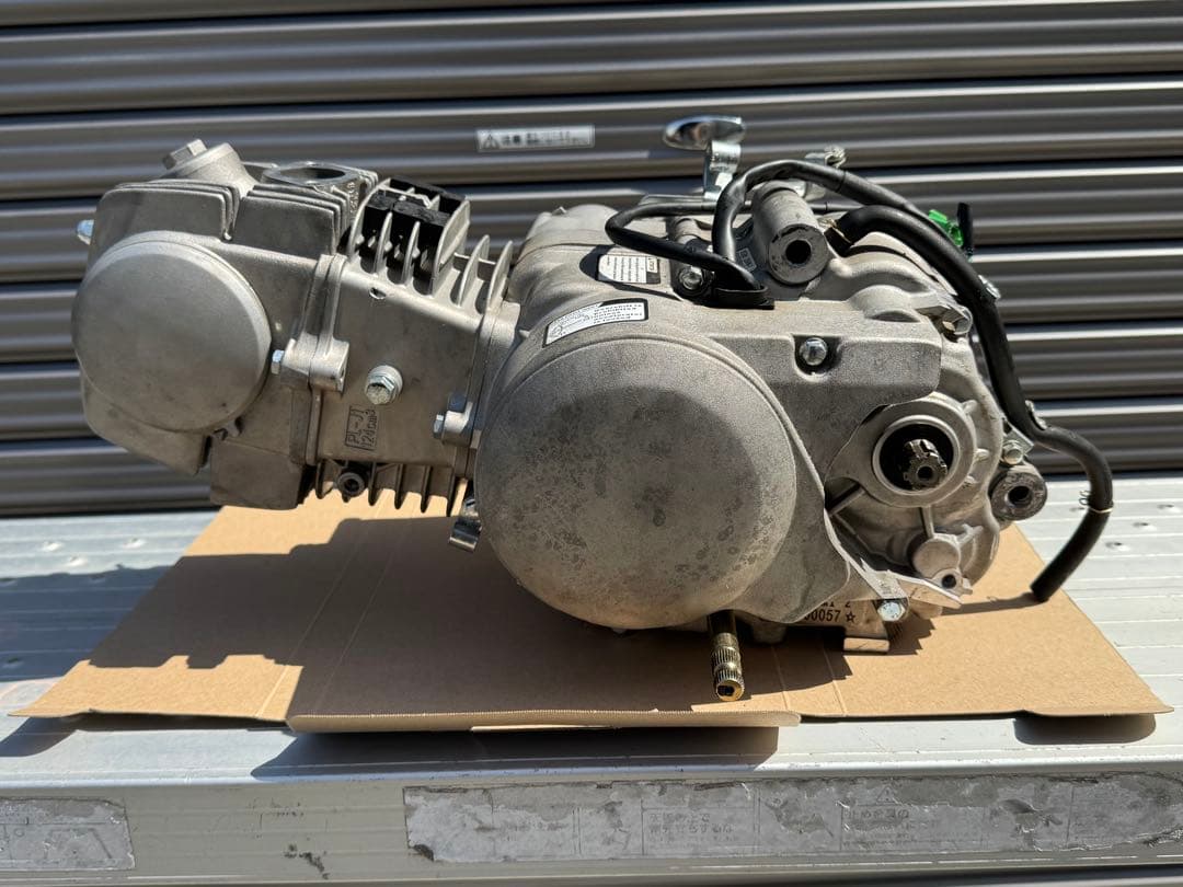 GPX125 エンジン 超ハイコンプピストン&軽量アウターローター化