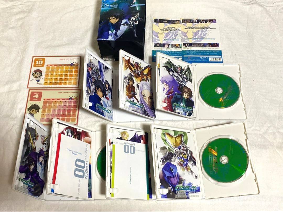 機動戦士ガンダム　ダブルオー　セカンドシーズン 全7巻　セット　BOX付き