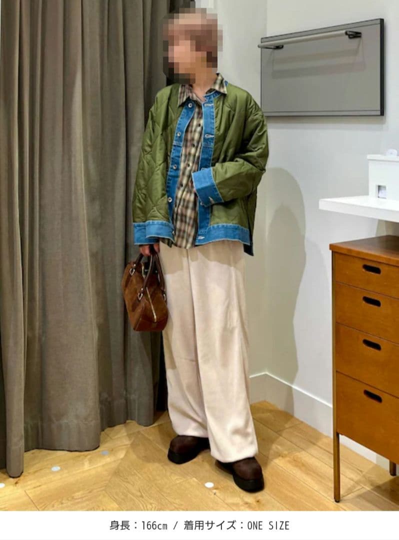 GENEHEAVENS DENIM QUILTING JACKET キルティング