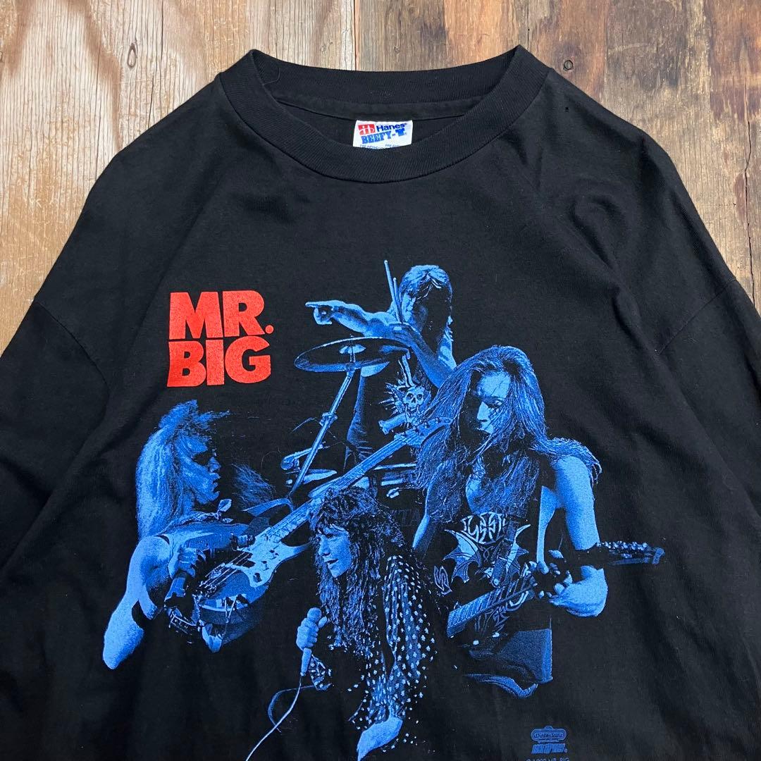 90s MR.BIG ロンT USA製 HANES 1994 VINTAGE