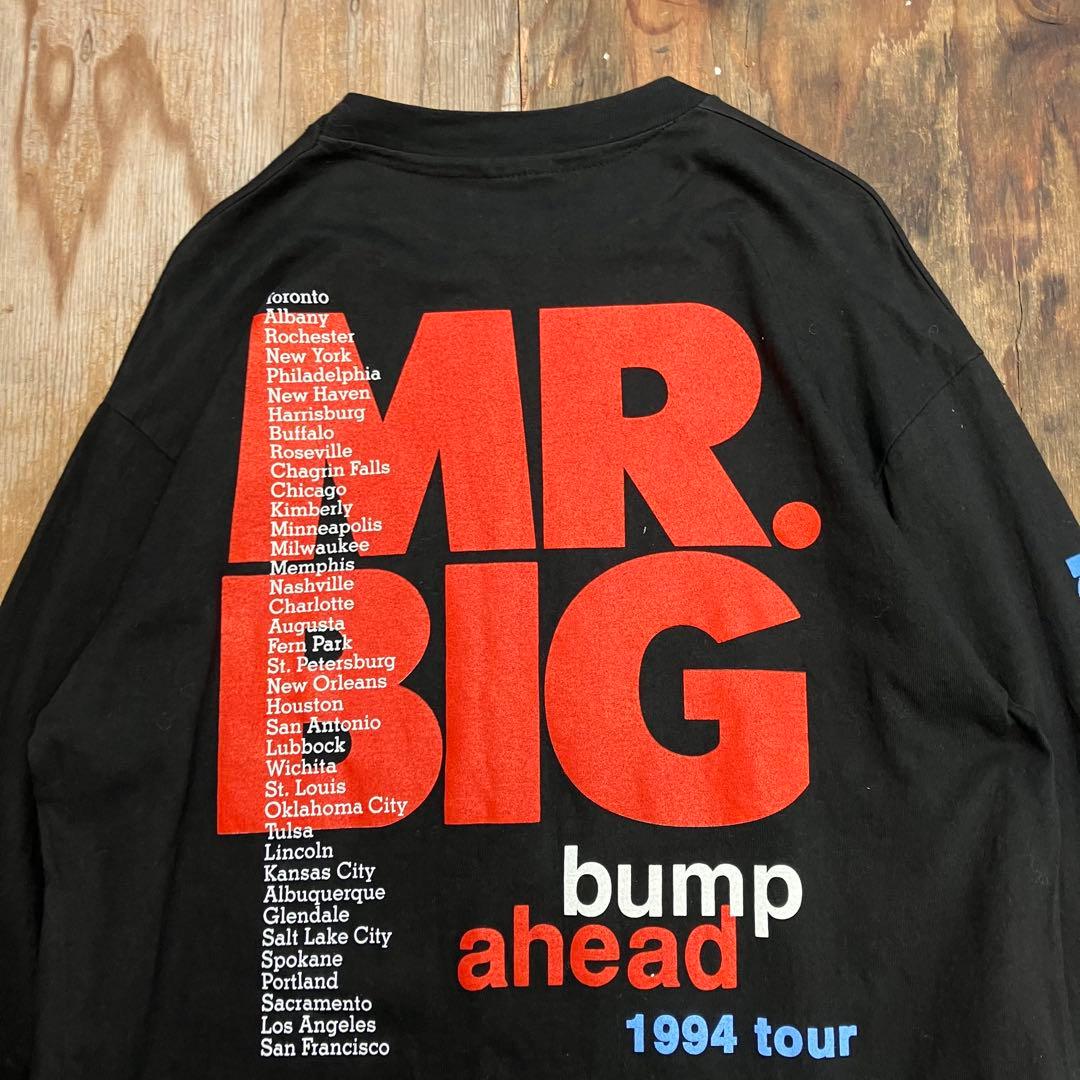 90s MR.BIG ロンT USA製 HANES 1994 VINTAGE