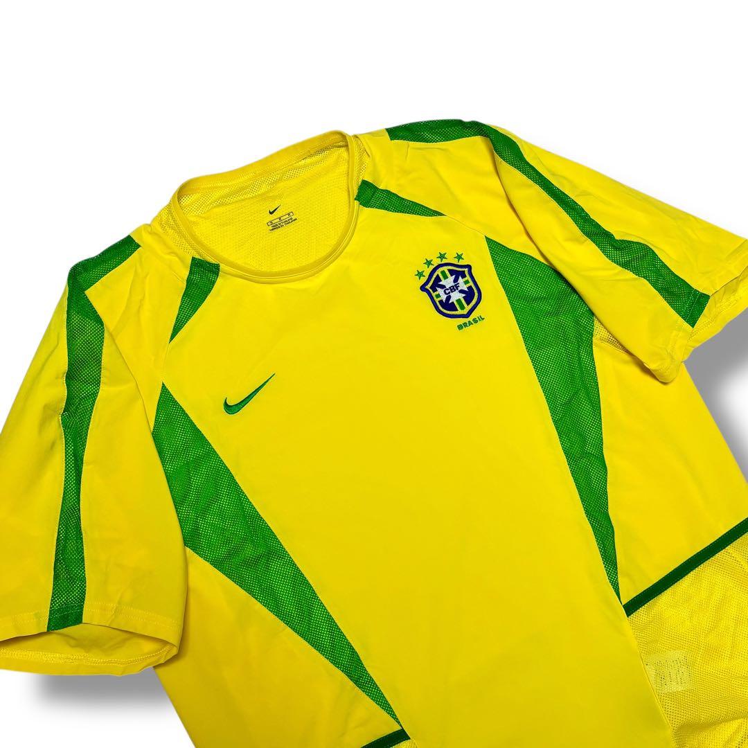 2002 日韓W杯 ブラジル代表 ユニフォーム ナイキ 4つ星 優勝モデル M
