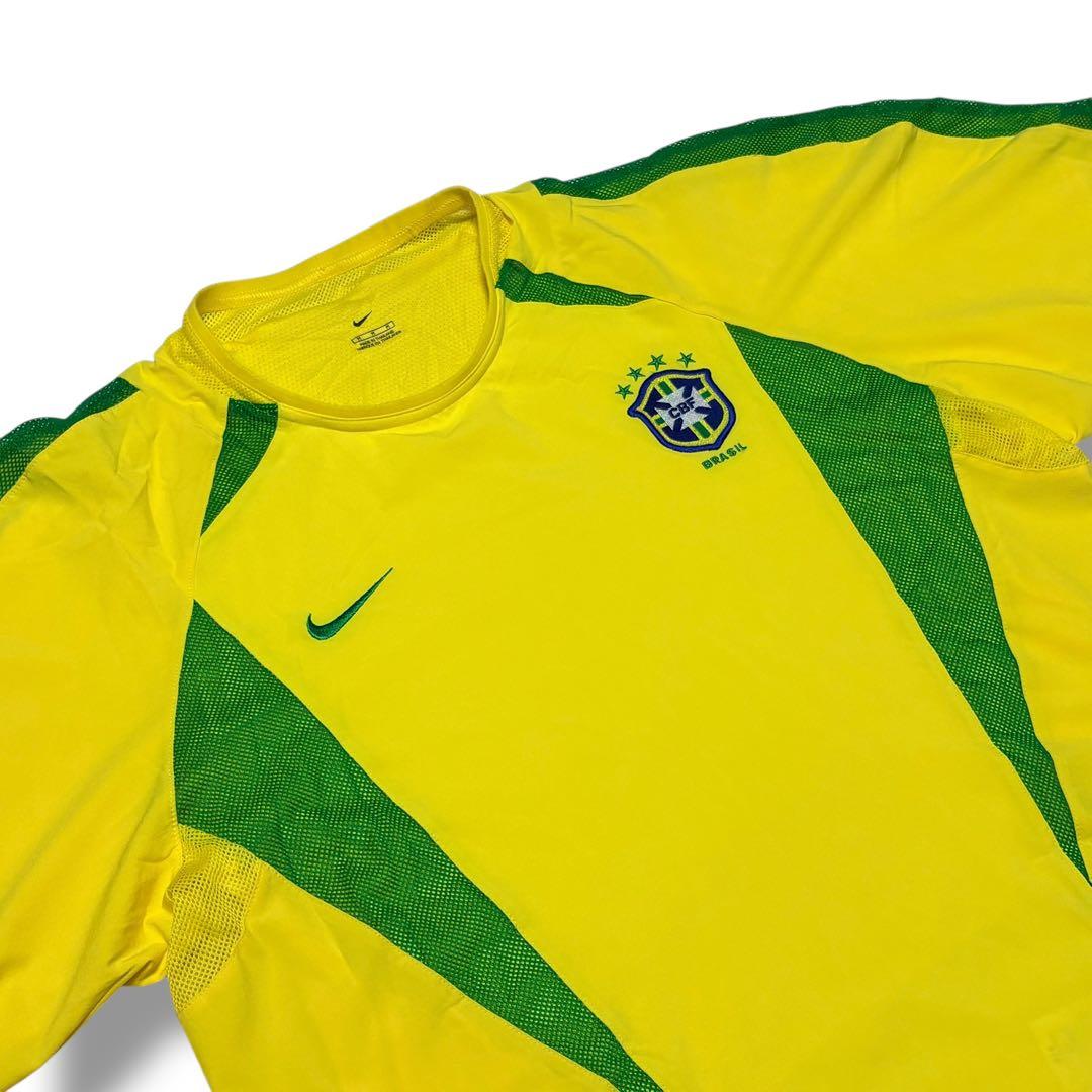 2002 日韓W杯 ブラジル代表 ユニフォーム ナイキ 4つ星 優勝モデル M