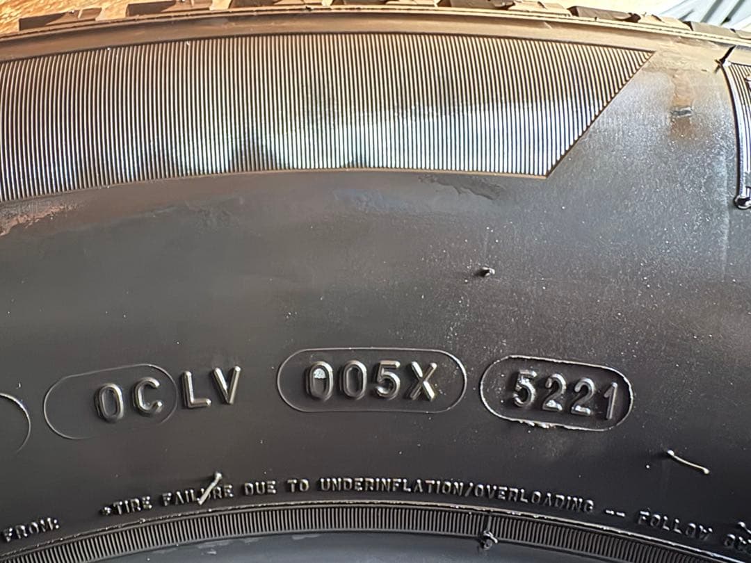 22年製メイン ミシュラン ラティチュードツアー 265/65R17 4本