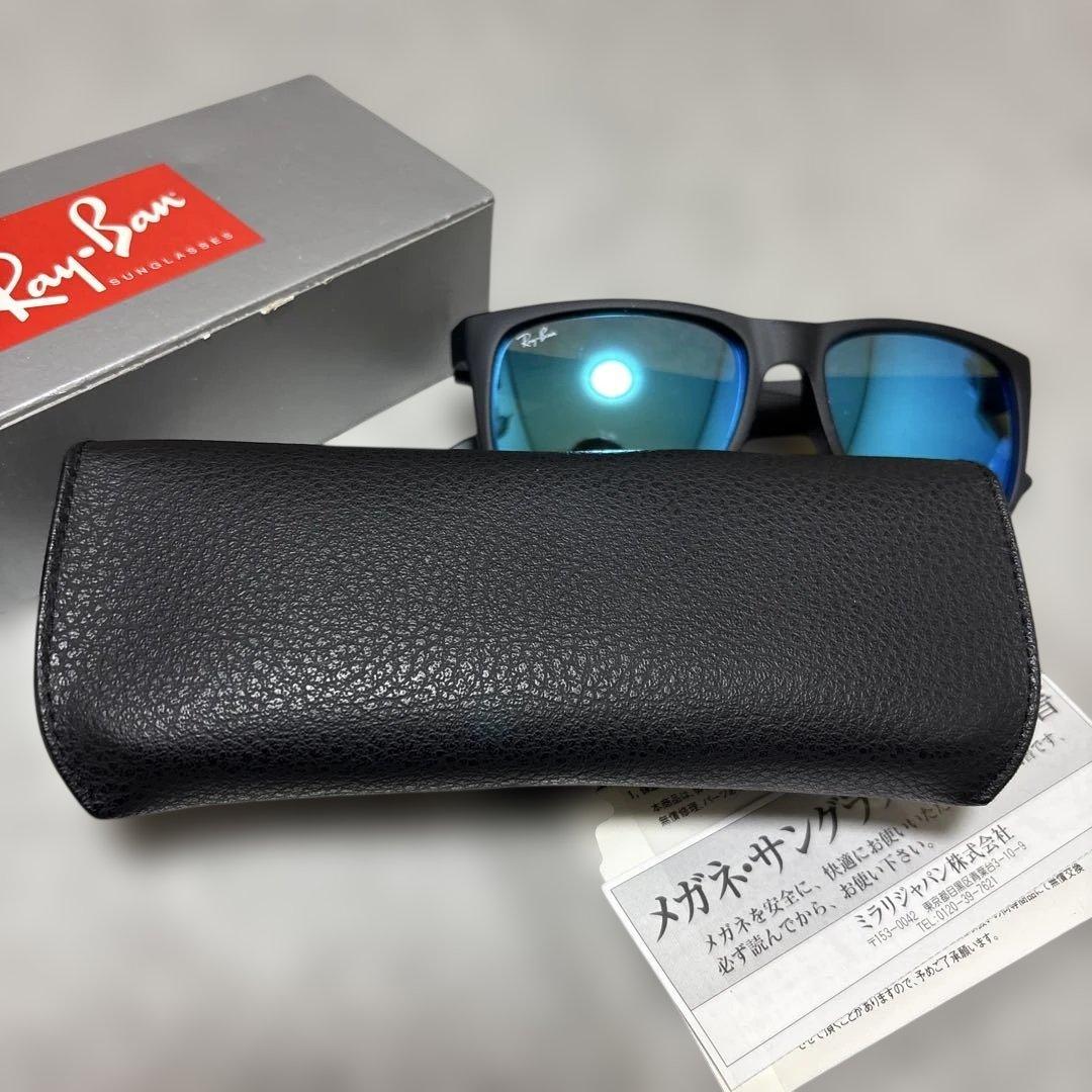 Ray-Ban OR814165F ブラックミラーサングラス レイバン