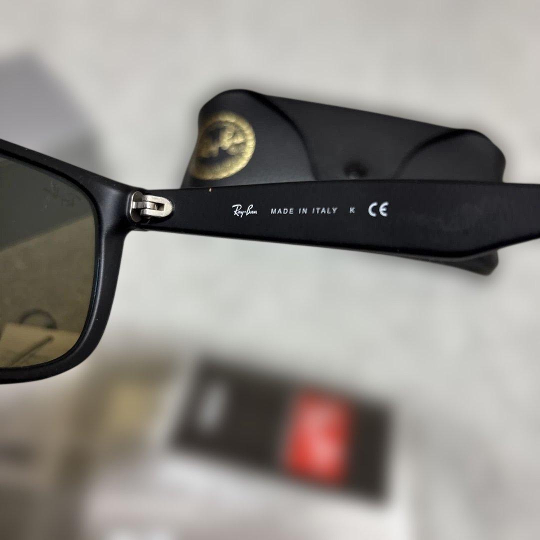 Ray-Ban OR814165F ブラックミラーサングラス レイバン