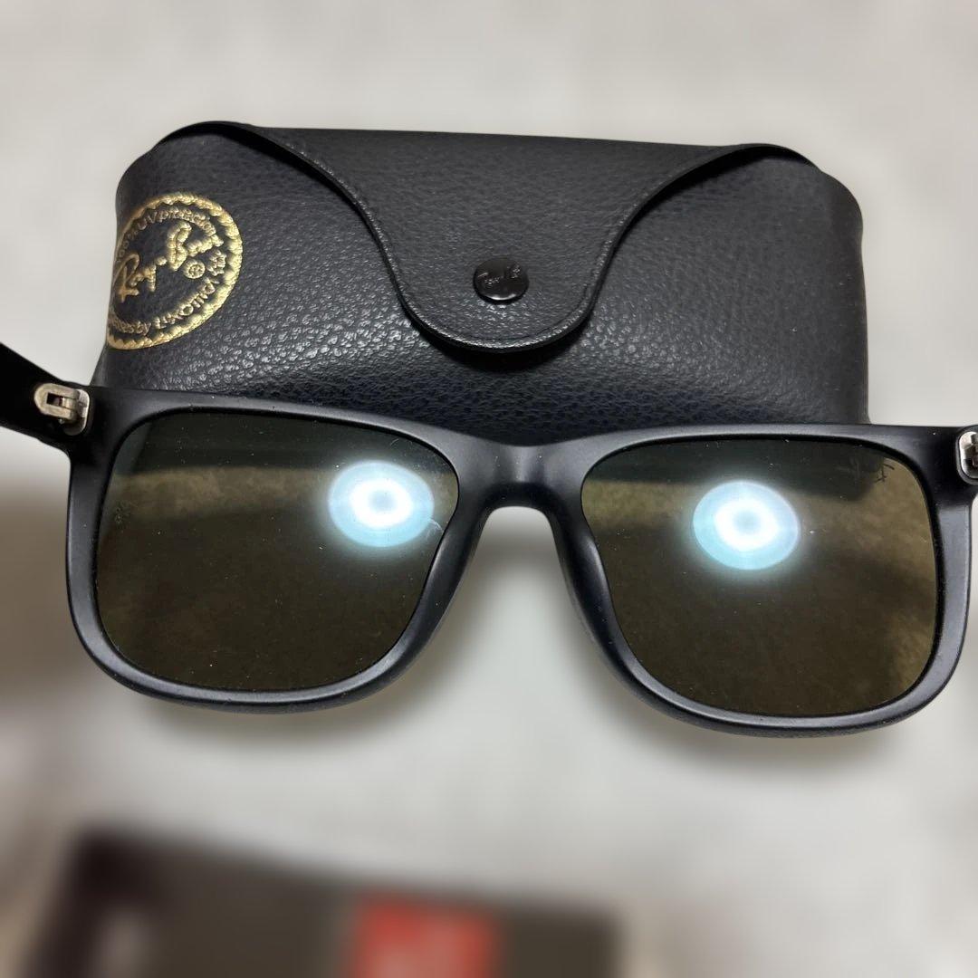 Ray-Ban OR814165F ブラックミラーサングラス レイバン