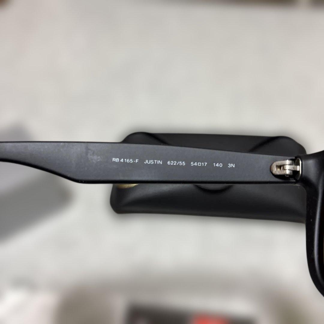 Ray-Ban OR814165F ブラックミラーサングラス レイバン